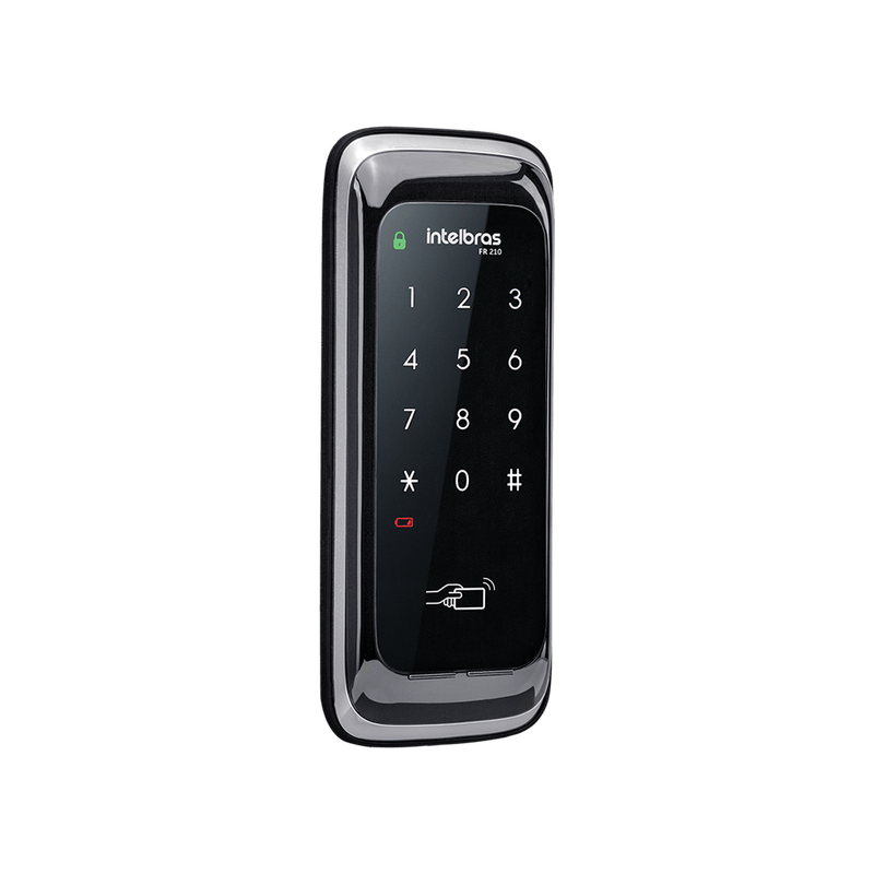 Fechadura digital Intelbras FR 210 para porta de correr