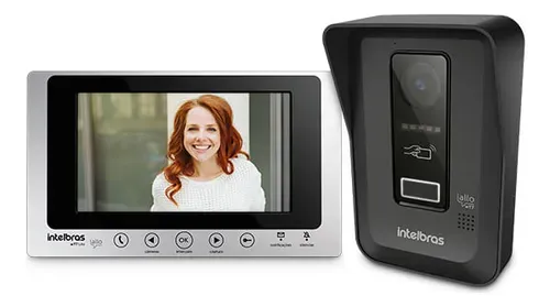 Vídeo porteiro Wi-Fi Intelbras Allo WT7 Lite