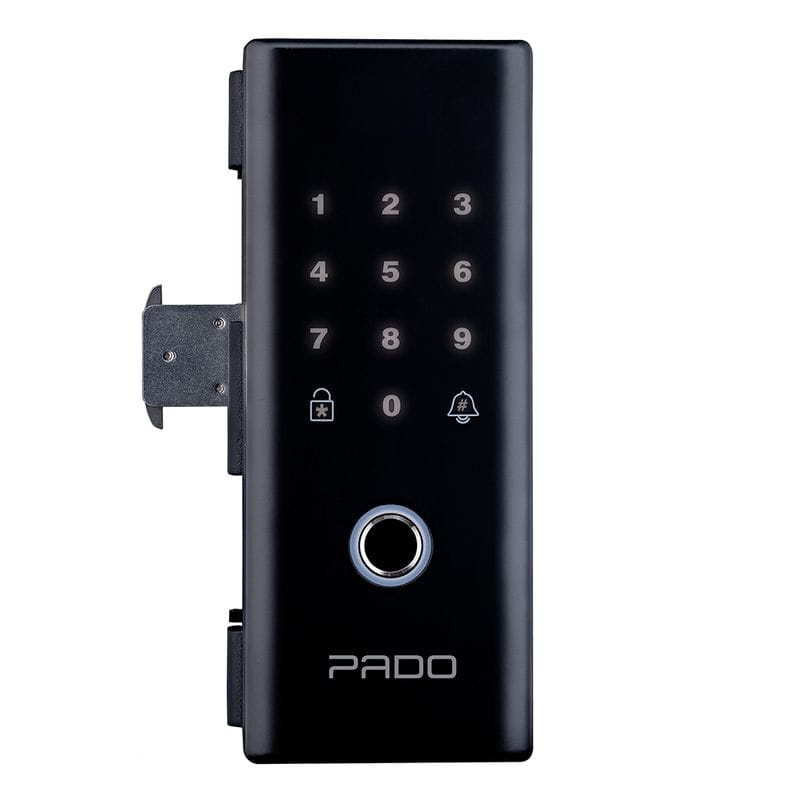 Fechadura digital biométrica Pado FDV-200 para porta de vidro