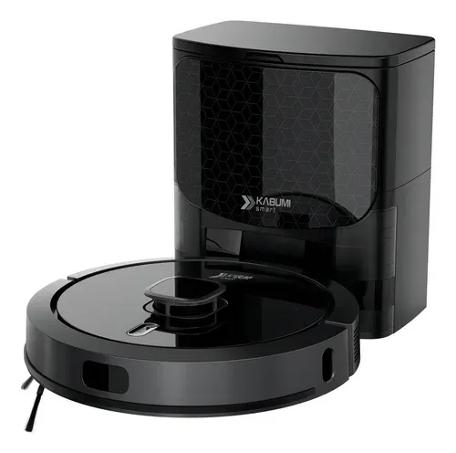 Robo aspirador Kabum Smart 900 com base e Alexa