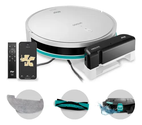 Robo aspirador WAP Robot W1000 com Alexa